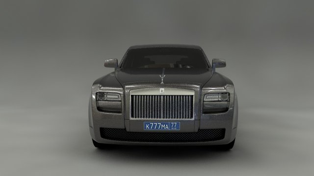 Rolls Roys Ghost 3D Model