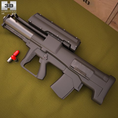 Heckler Koch XM25 3D Model