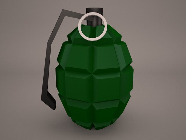 Grenade 3D Model