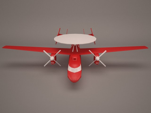 Military Aircraft 6 3D Model