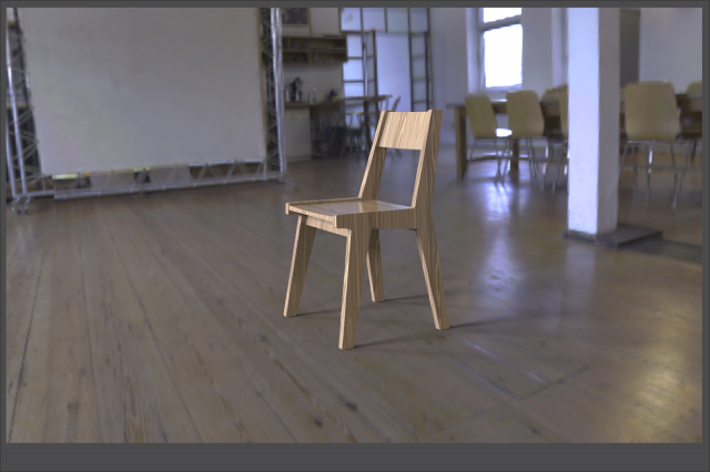 CHAIR Z-1 3D Model