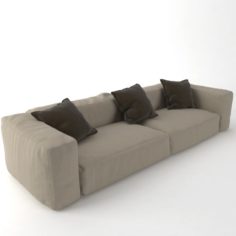 Modern sofa set 3D Model