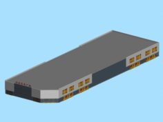 Urban planning – commercial buildings 42 3D Model