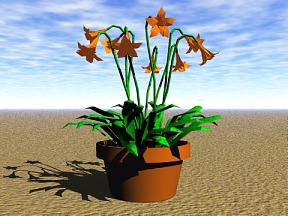 Flower 06 Free 3D Model