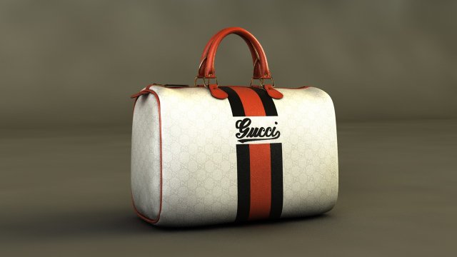 Gucci sport bag 3D Model