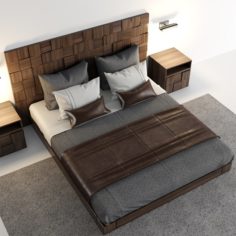 Bedclothes 12 3D Model