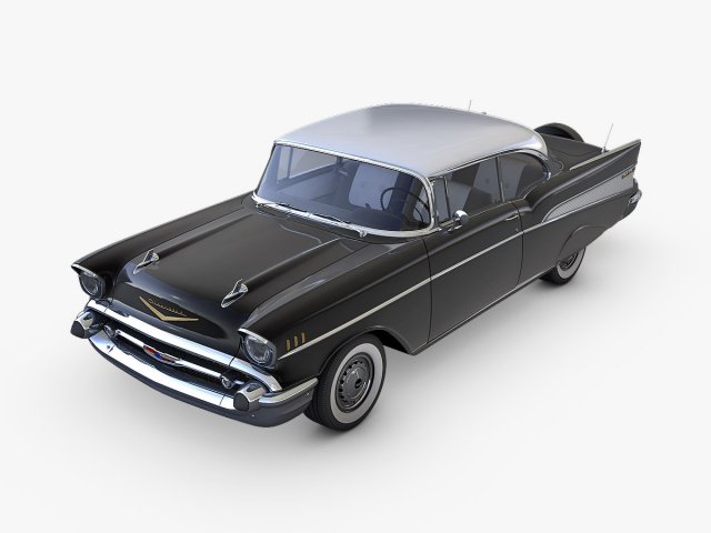 Chevrolet Bel Air 1957 3D Model