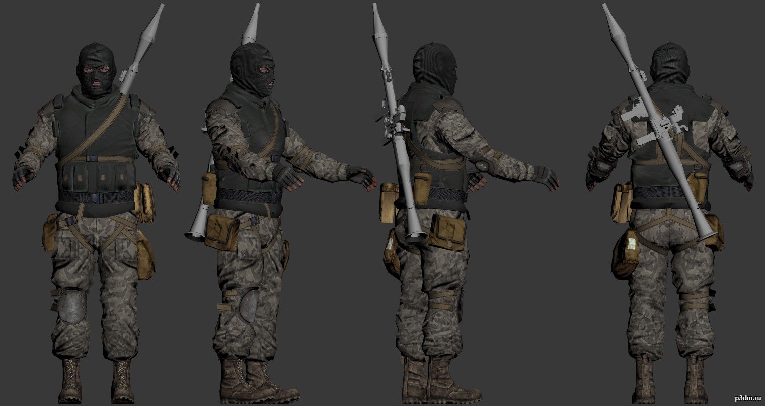 RUS Demolition 3D Model