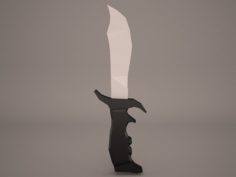 Buck Knife 3D Model