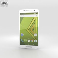 Motorola Moto X Play White 3D Model