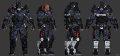 Soldier [Exoskeleton] 3D Model