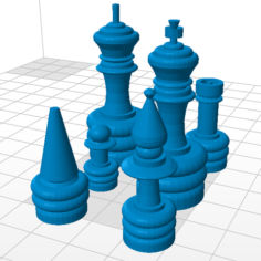 Chessboard 3D Print Model