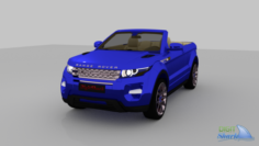 Range Rover Evoque Convertible 3D Model