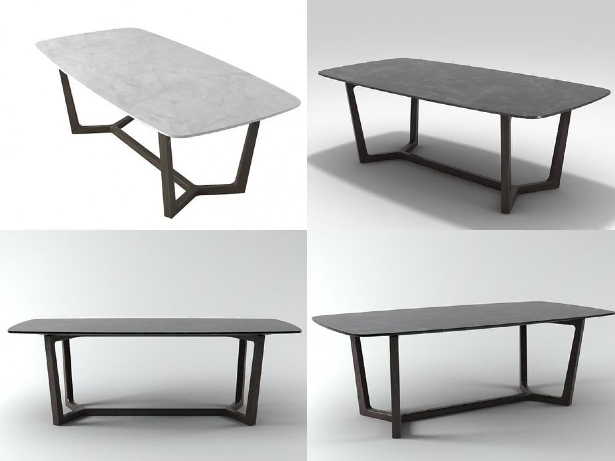Concorde table 3D Model