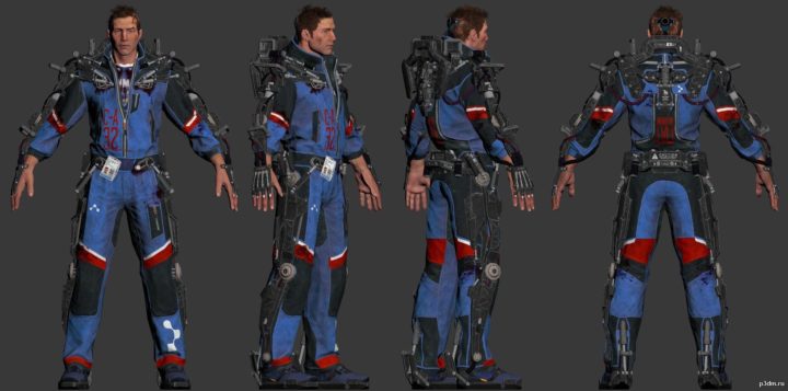 MC The Surge [Exoskeleton 2] 3D Model