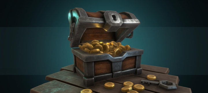 Treasure chest Free 3D Model