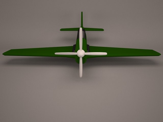 Military Aircraft 17 3D Model