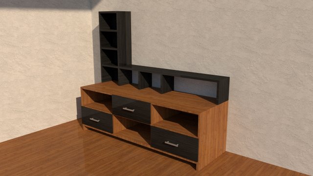 TV stand 3D Model