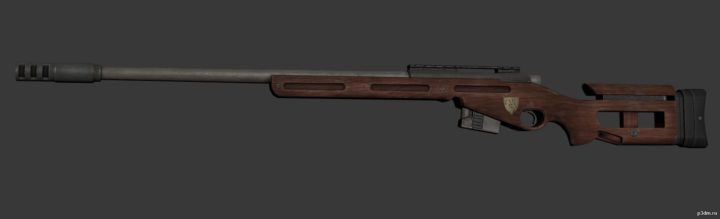 SV-98 3D Model