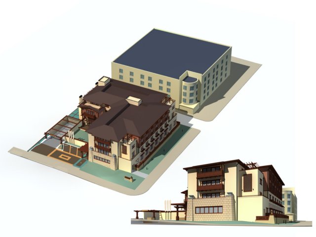 City – high-rise office 169 3D Model