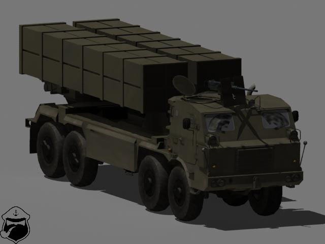 MEADS launcher 3D Model