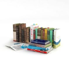 Books 3D Model