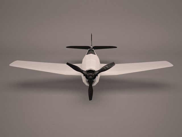 Military Aircraft 49 3D Model