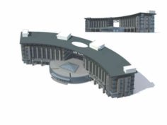 City – multi-storey commercial office building 103 3D Model
