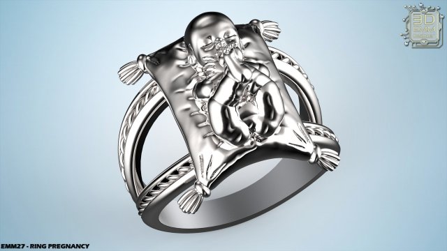 Ring Pregnancy 3D Model