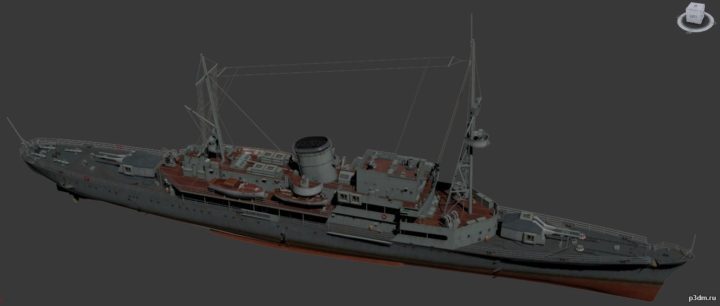 Hermelin 1940 3D Model