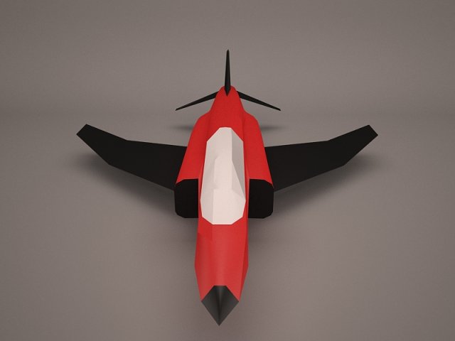 Military Aircraft 25 3D Model