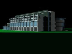 Urban architecture – school office villas 27 3D Model