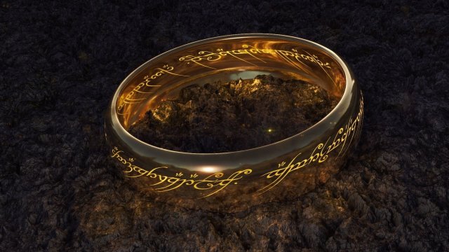 The lord of the rings – Ring of omnipotence 3D Model