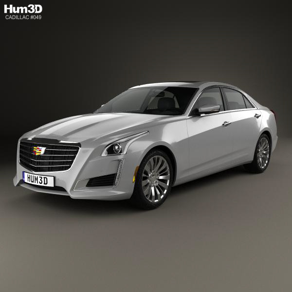 Cadillac CTS Premium Luxury 2017 3D Model