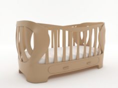 Crib baby1 3D Model