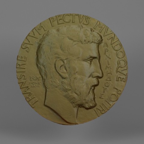 Fields Medal (Fields Medal) 3D Print Model