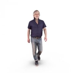 Walking man 3D Model