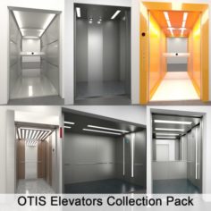 OTIS Elevators Collection Pack 3D Model