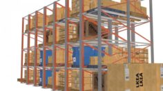 Warehouse props 3D Model