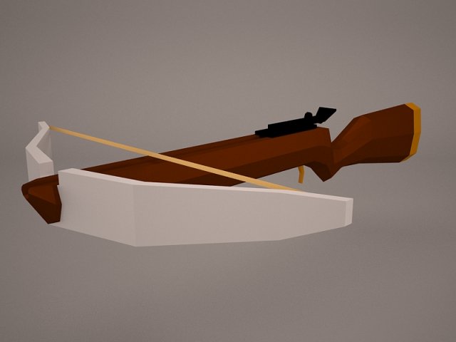 Crossbow 3D Model