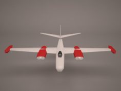 Military Aircraft 58 3D Model