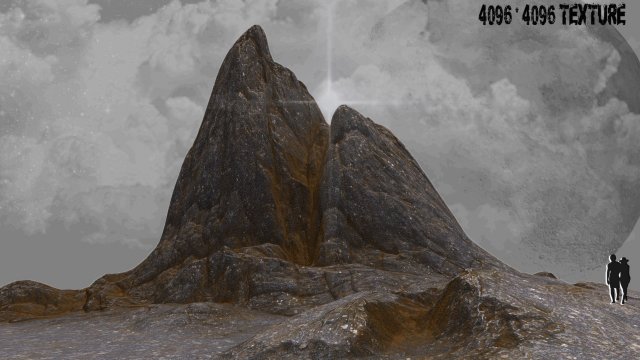 Rock 10 3D Model