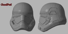 Helmet Stormtrooper 3D Model