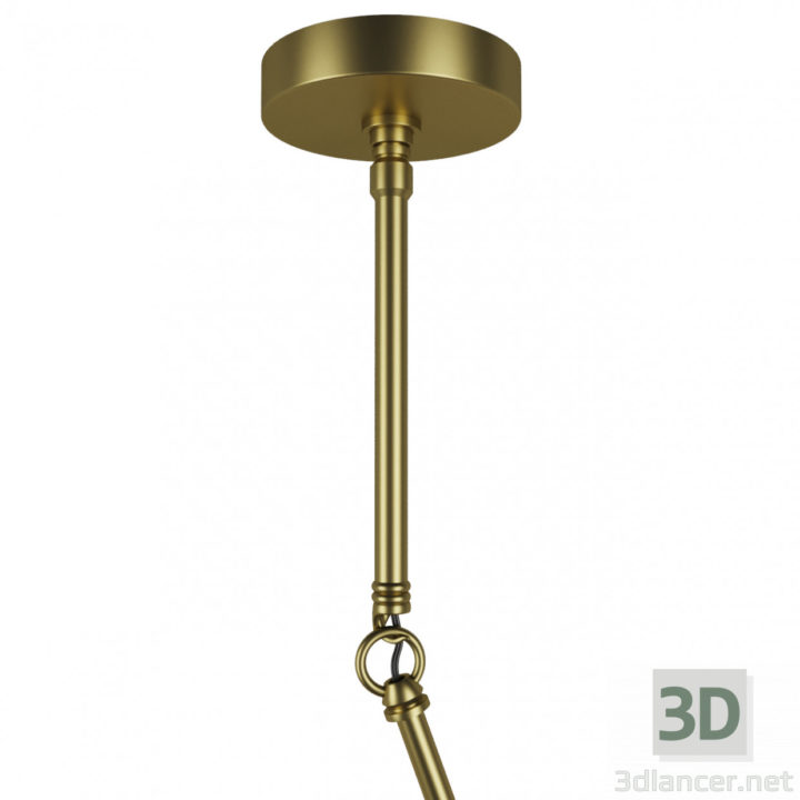 3D-Model 
Chandelier in loft style