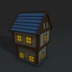 House of the Middle Ages Free 3D Model