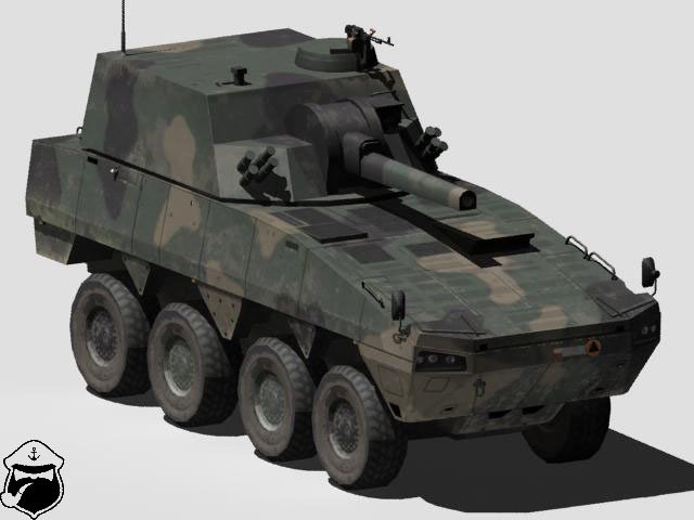 KTO Rosomak-RAK 3D Model