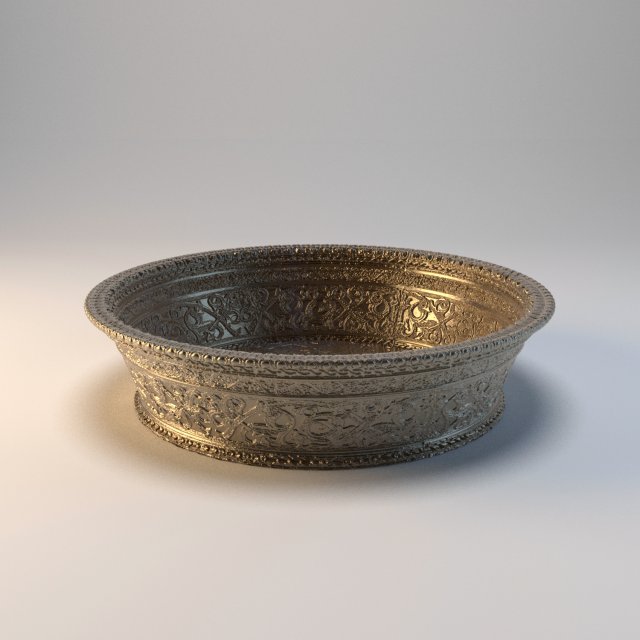 Basin from still life 3D Model