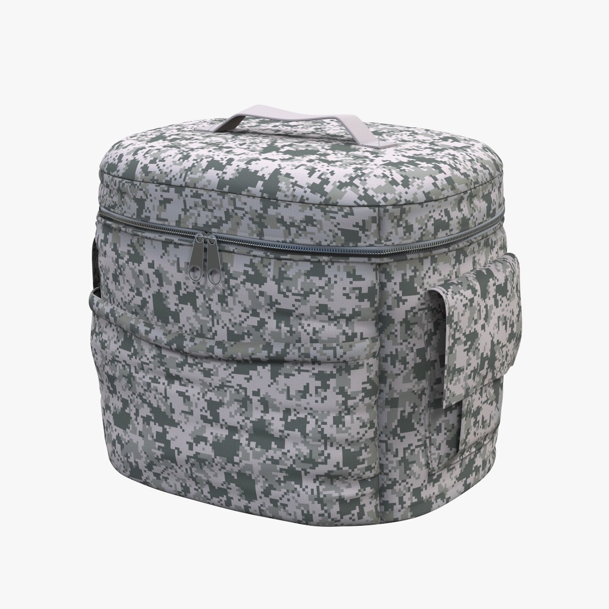 Small Military Bag v2 3D Model