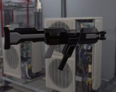 Sci-fi gun 3D Model
