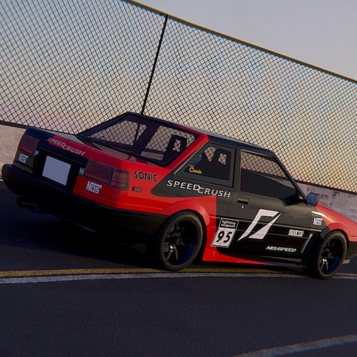 Corolla AE86						 Free 3D Model